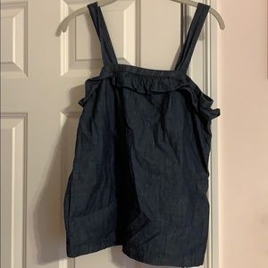 Jcrew denim like top